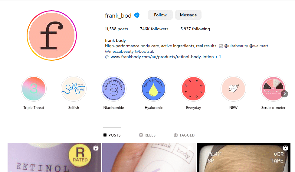 Frank Body Frank Body